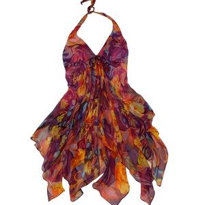 Vintage SueWong halter top